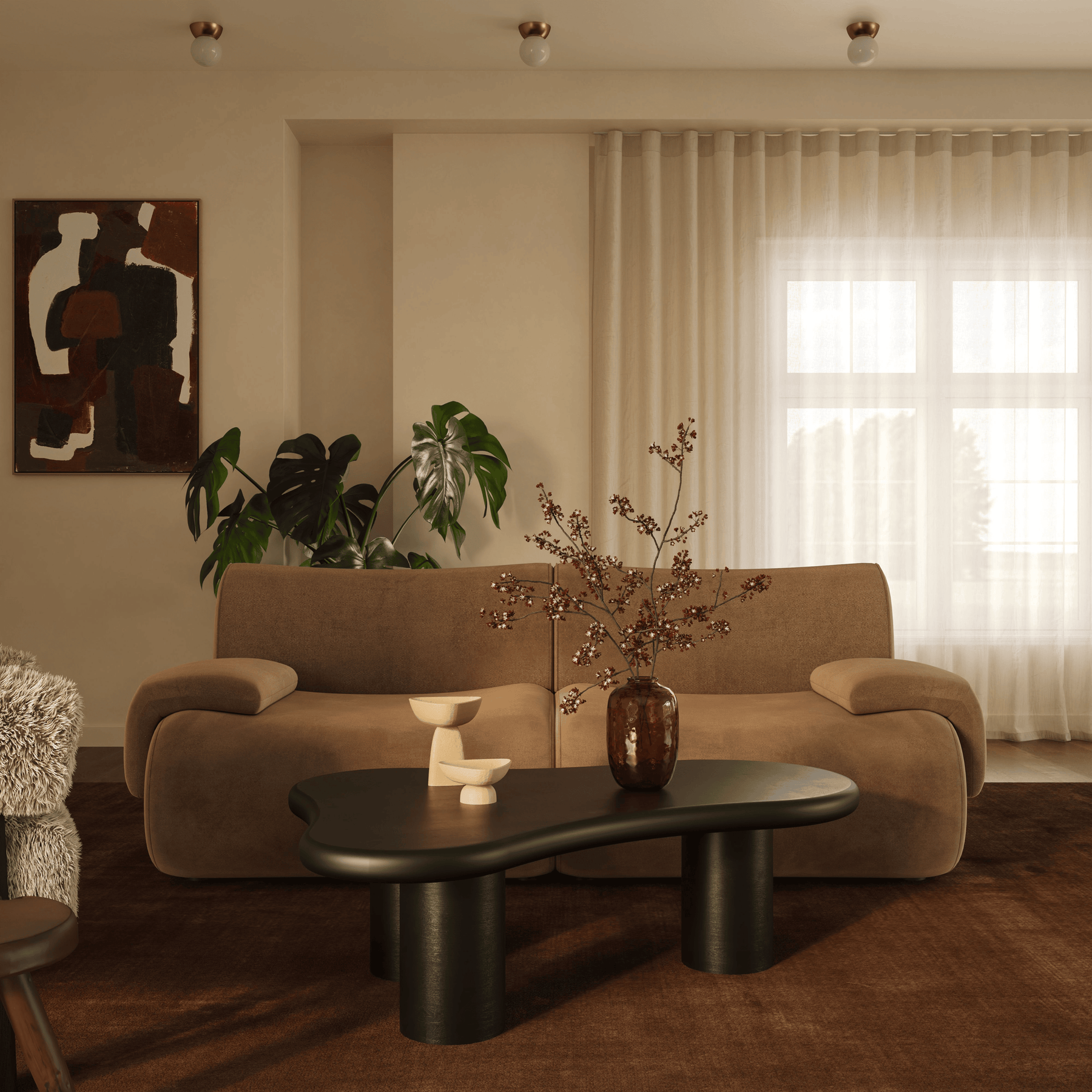 Zenith 80" Modular Loveseat
