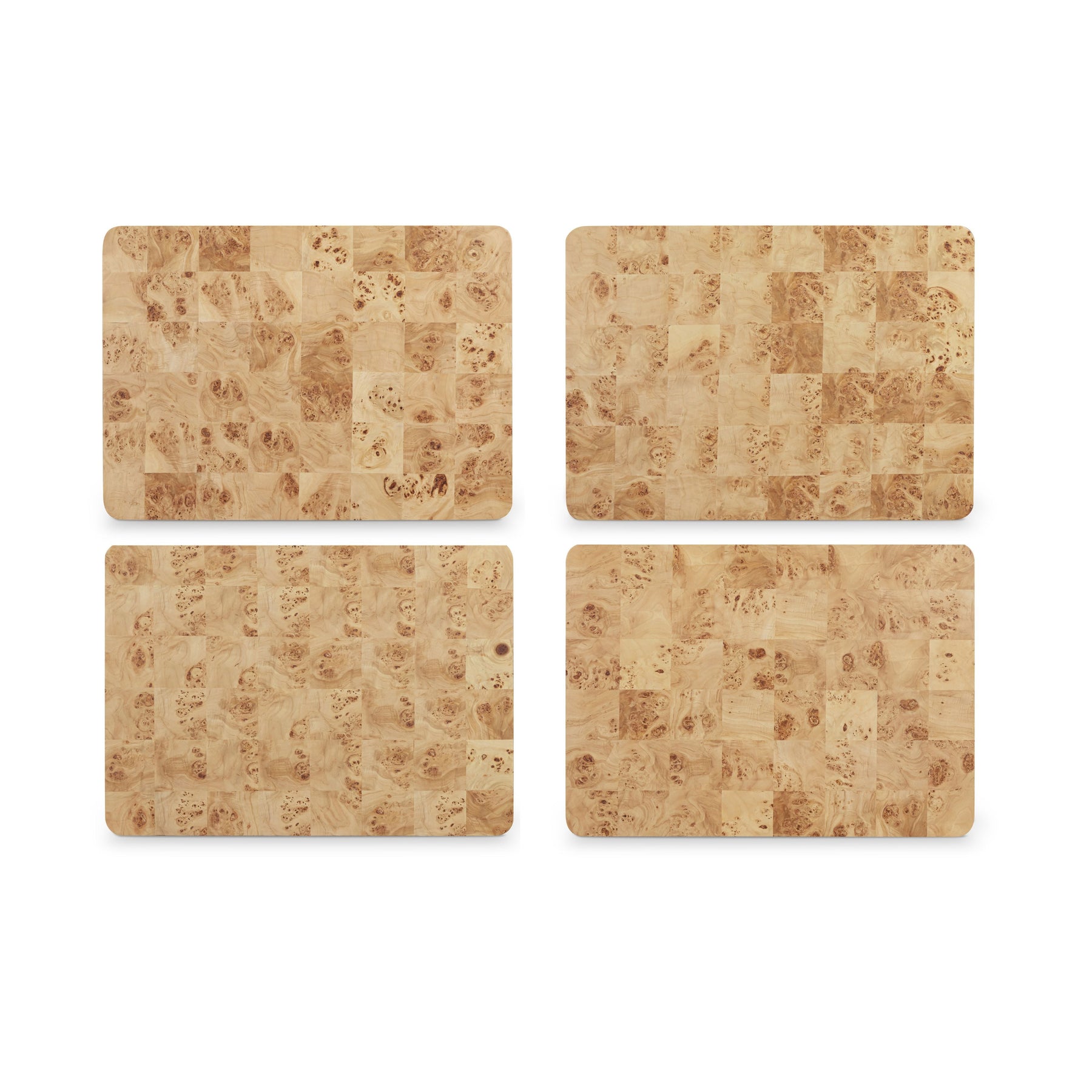 Berri 39" Natural Burl Coffee Table