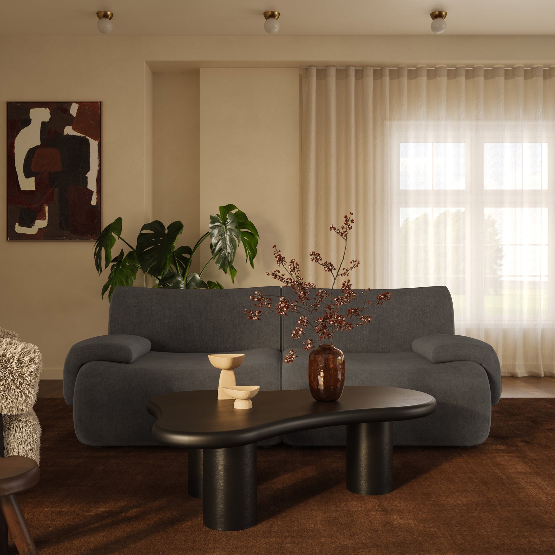 Zenith 80" Modular Loveseat