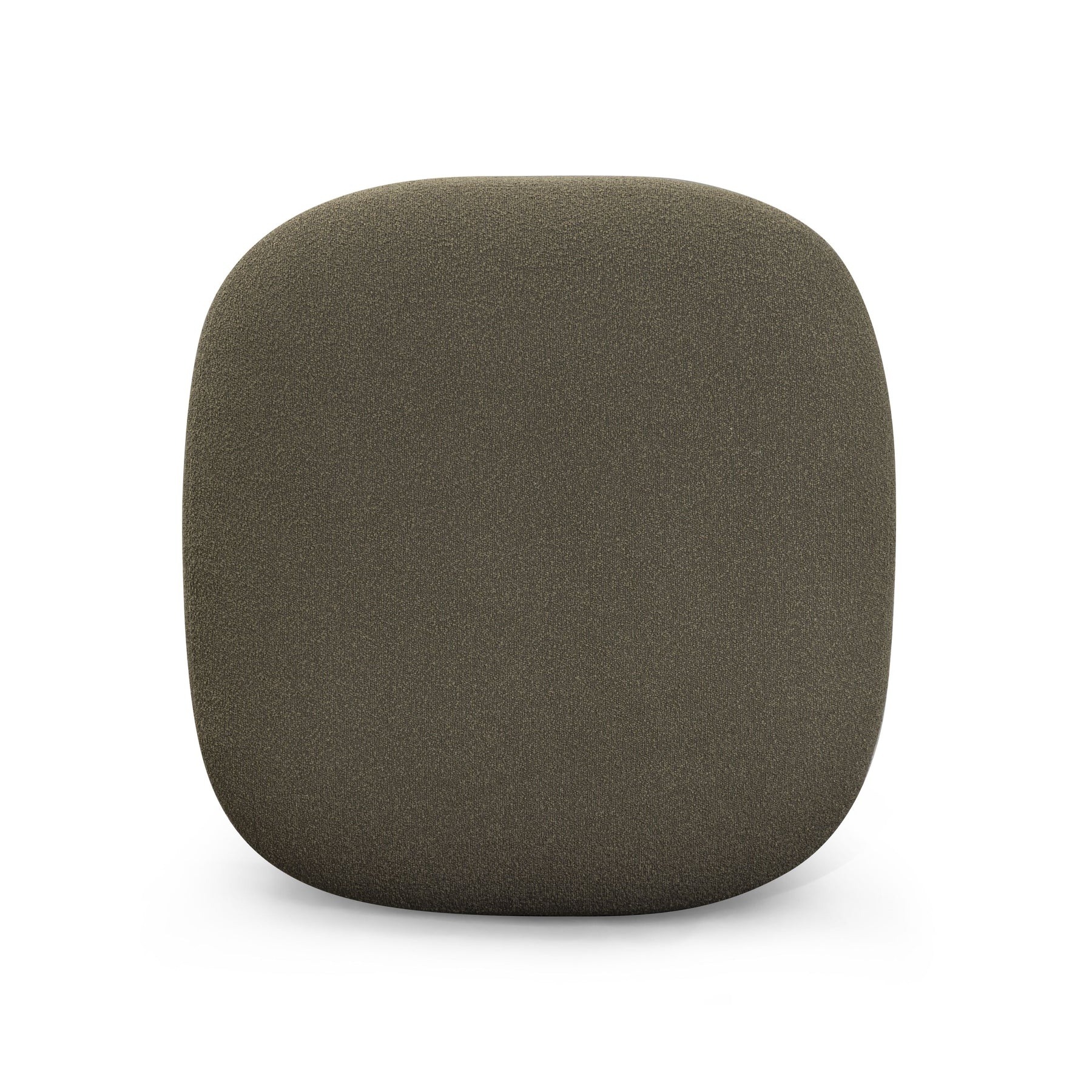 Domina Kale Green Boucle Ottoman
