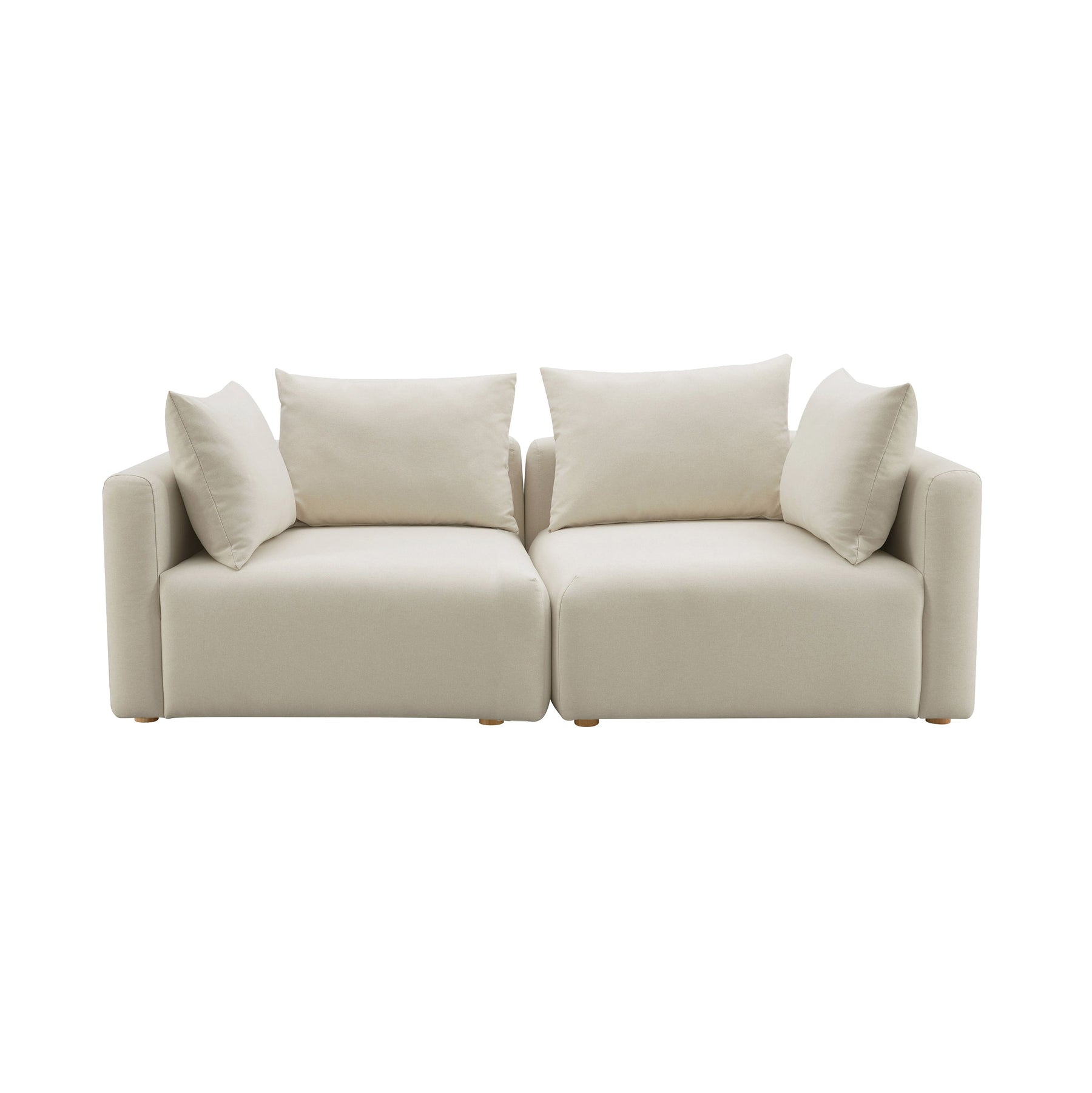 Hangover 81" Modular Loveseat
