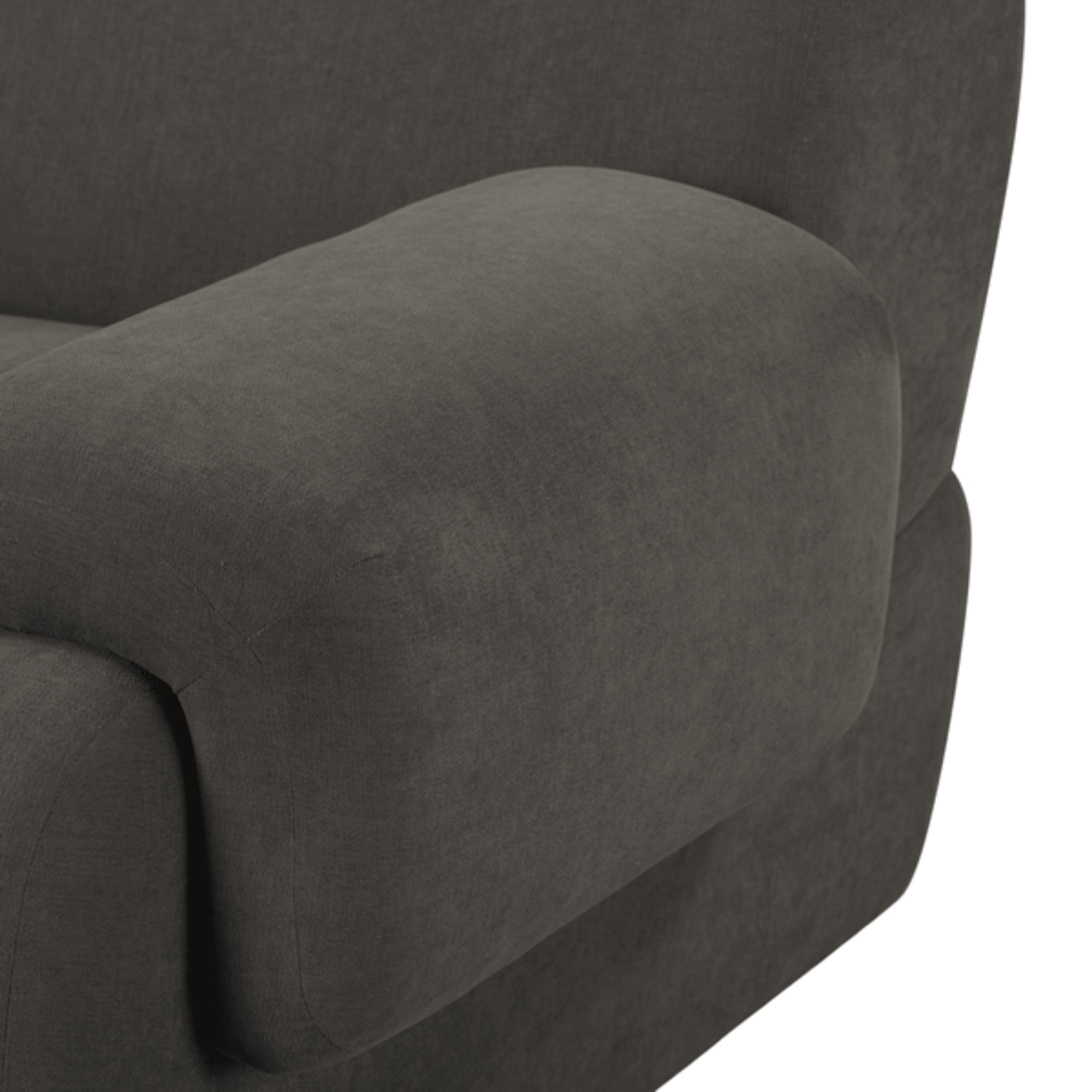 Zenith 116.5" Contract-Grade Upcycled Fabric Modular Sofa