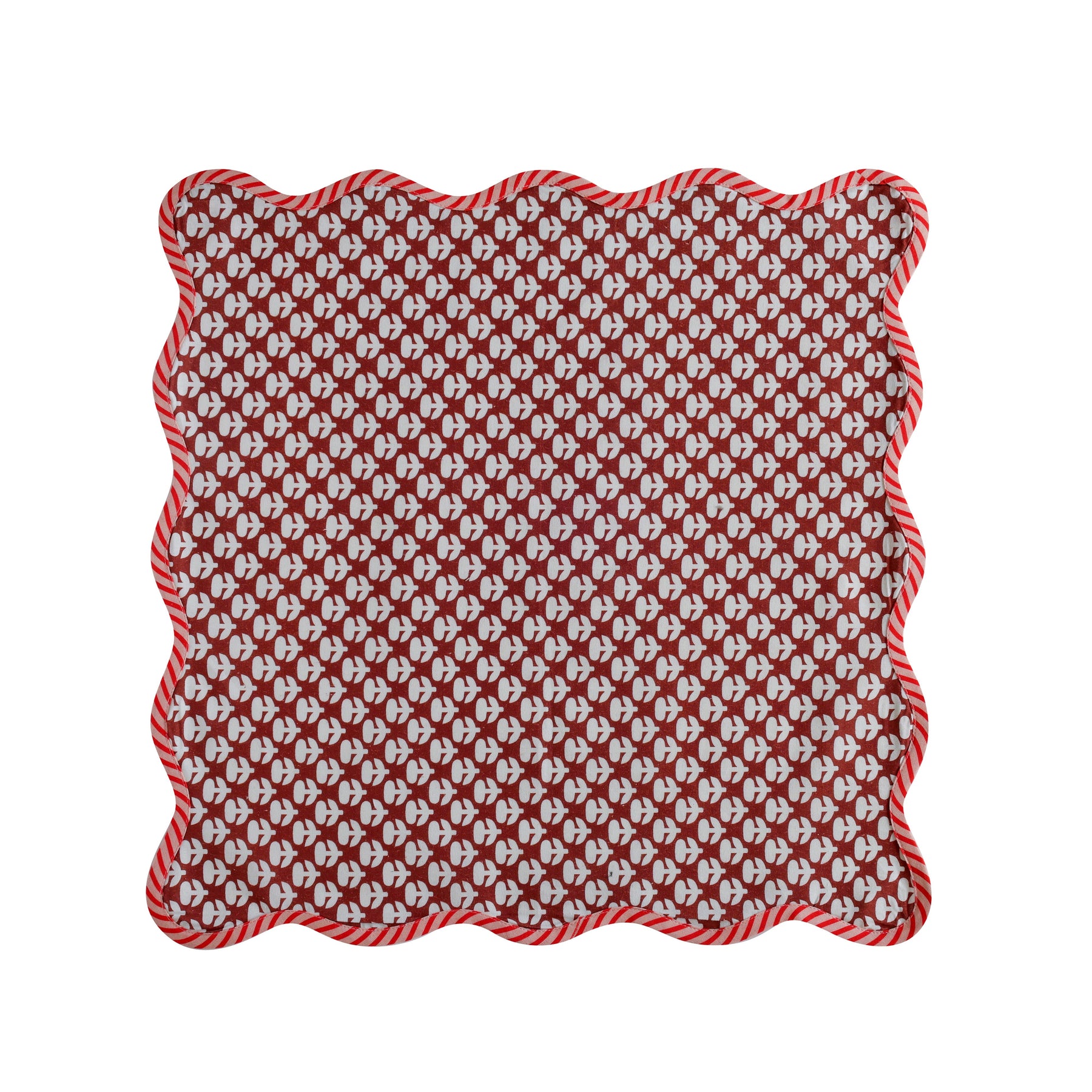 Crissy Cotton Canvas Printed Napkins - Set of 4