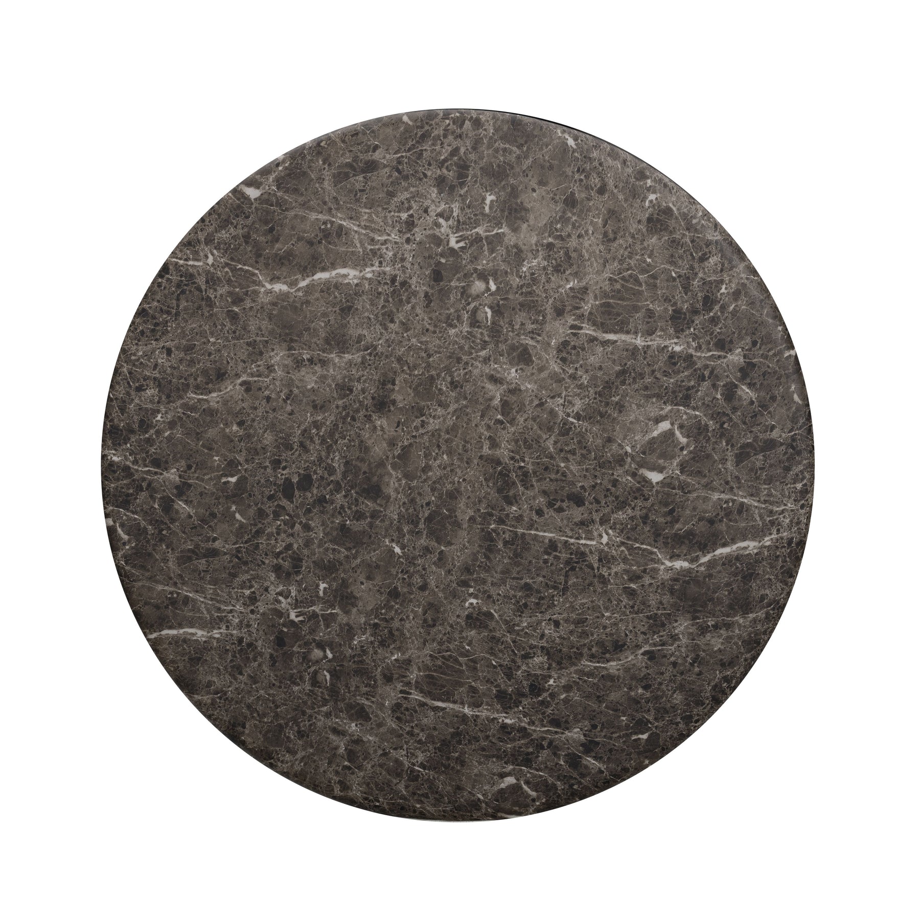 Cynthia 36" Dark Emperador Faux Marble Indoor/Outdoor Coffee Table