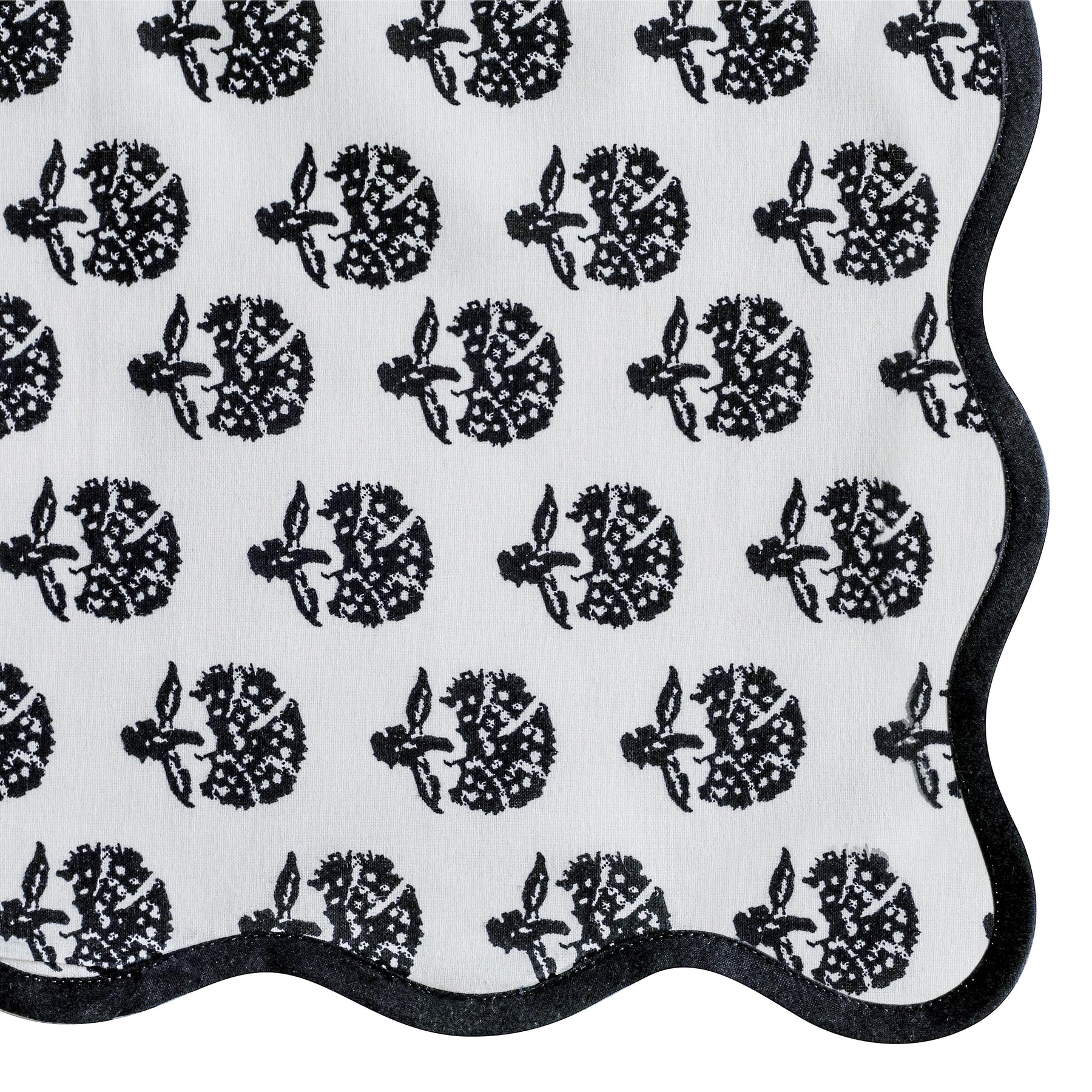 Crissy Cotton Canvas Printed Napkins - Set of 4