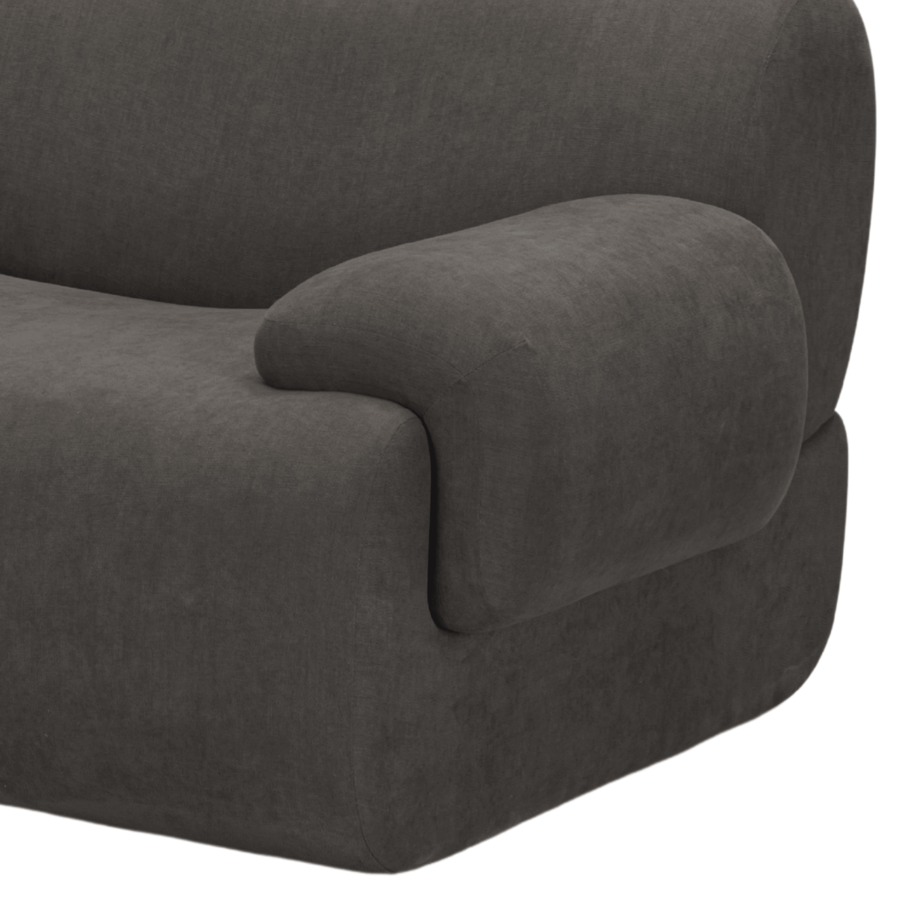 Zenith 5-Piece Contract-Grade Upcycled Fabric Modular Sectional
