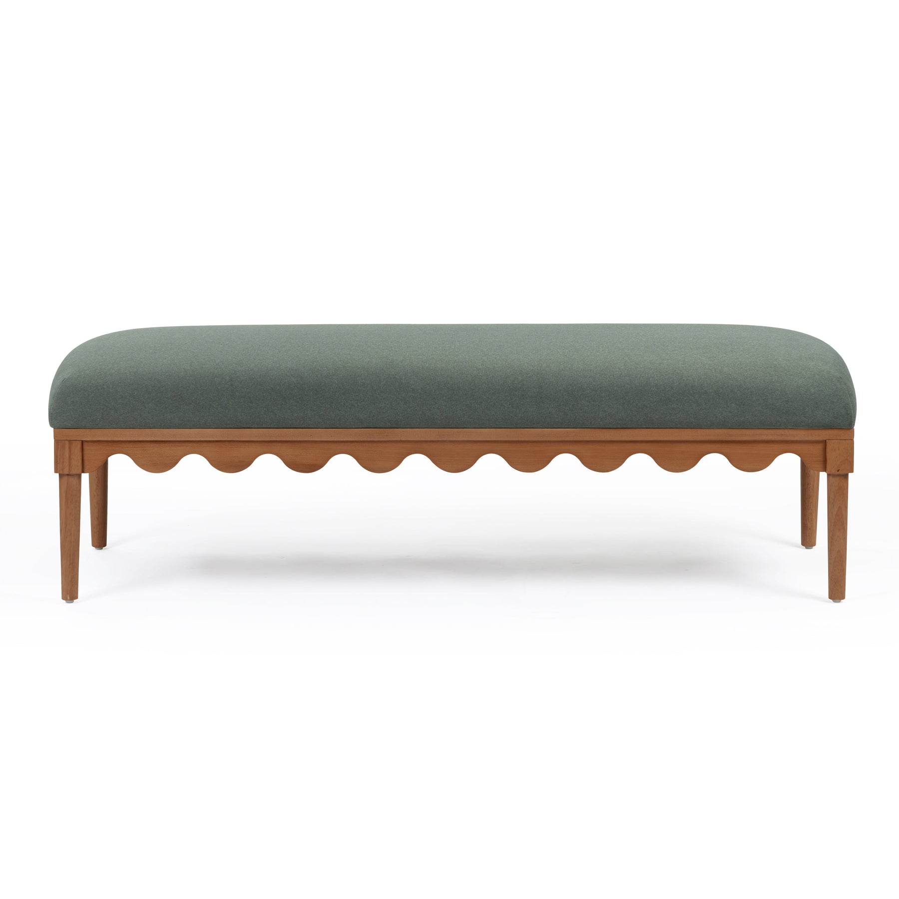 Oodle 56.5" Performance Vegan Mohair Bench