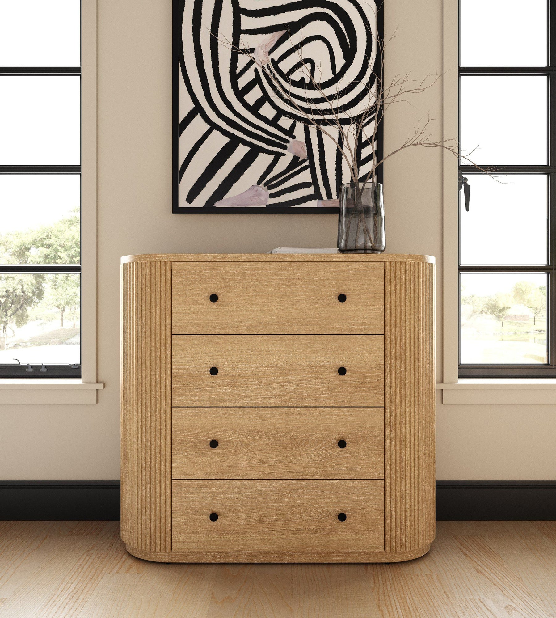 Jacobson - Modern Natural Acacia Chest