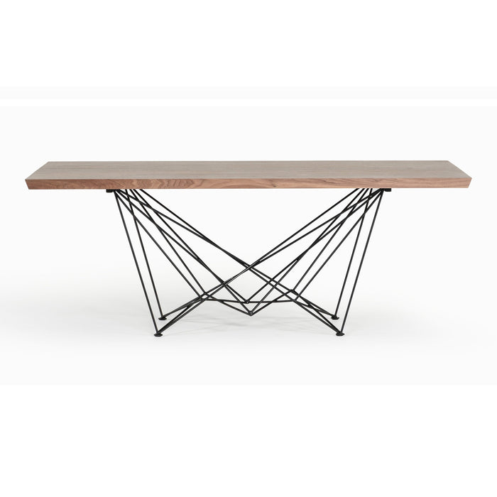 Naomi Modern Walnut Dining Table