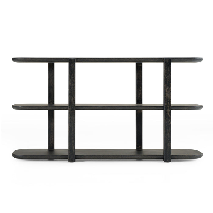 Noah - Modern Dark Brown Bookshelf