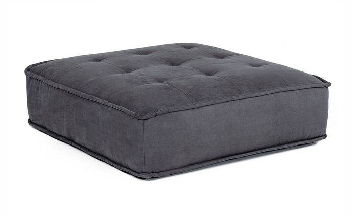 Nolden - Waterproof Dark Grey Fabric Ottoman
