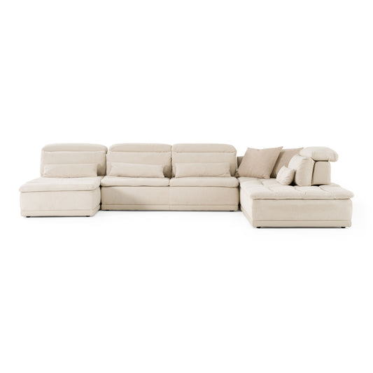 Panorama – Contemporary Beige Modular Sectional Sofa