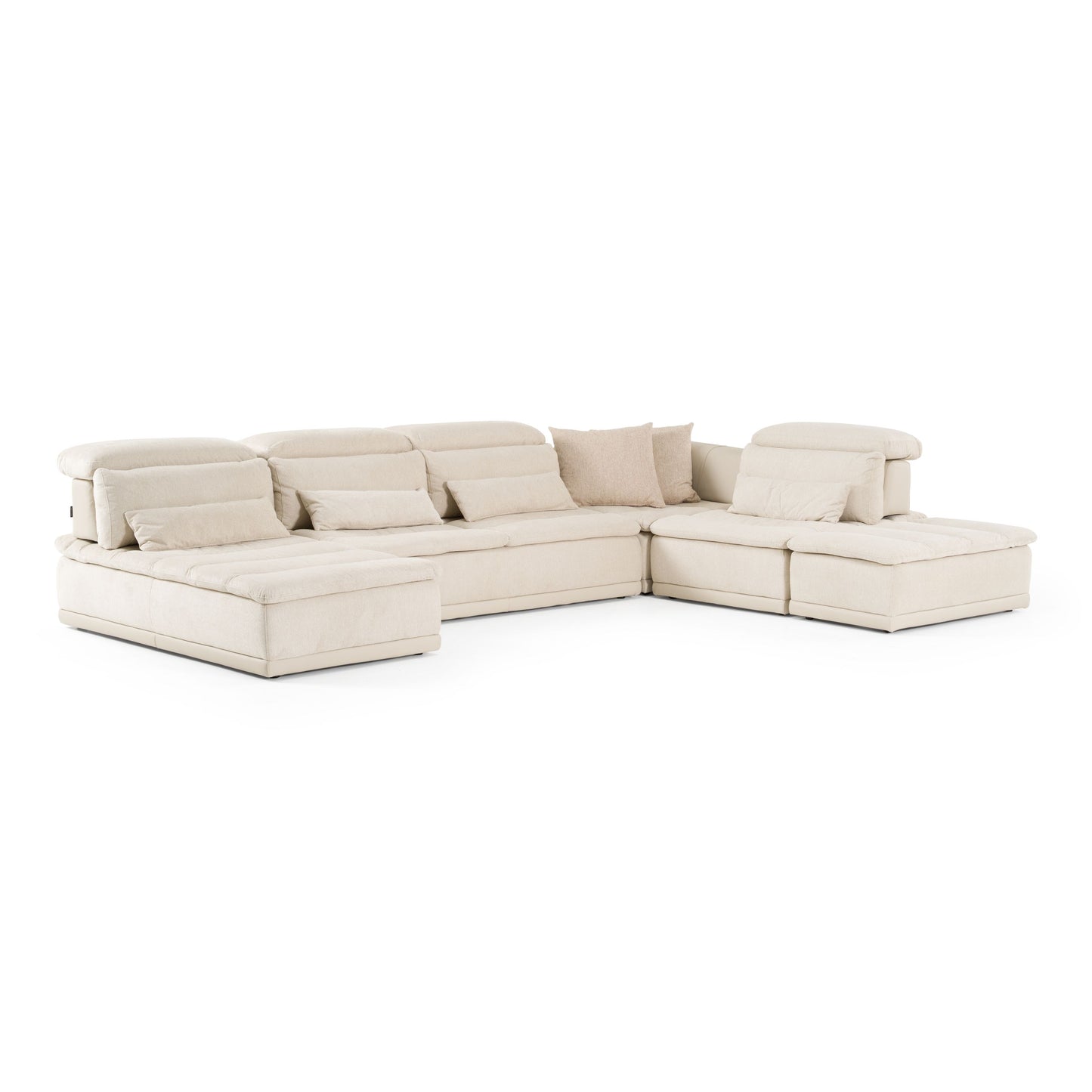 Panorama – Contemporary Beige Modular Sectional Sofa