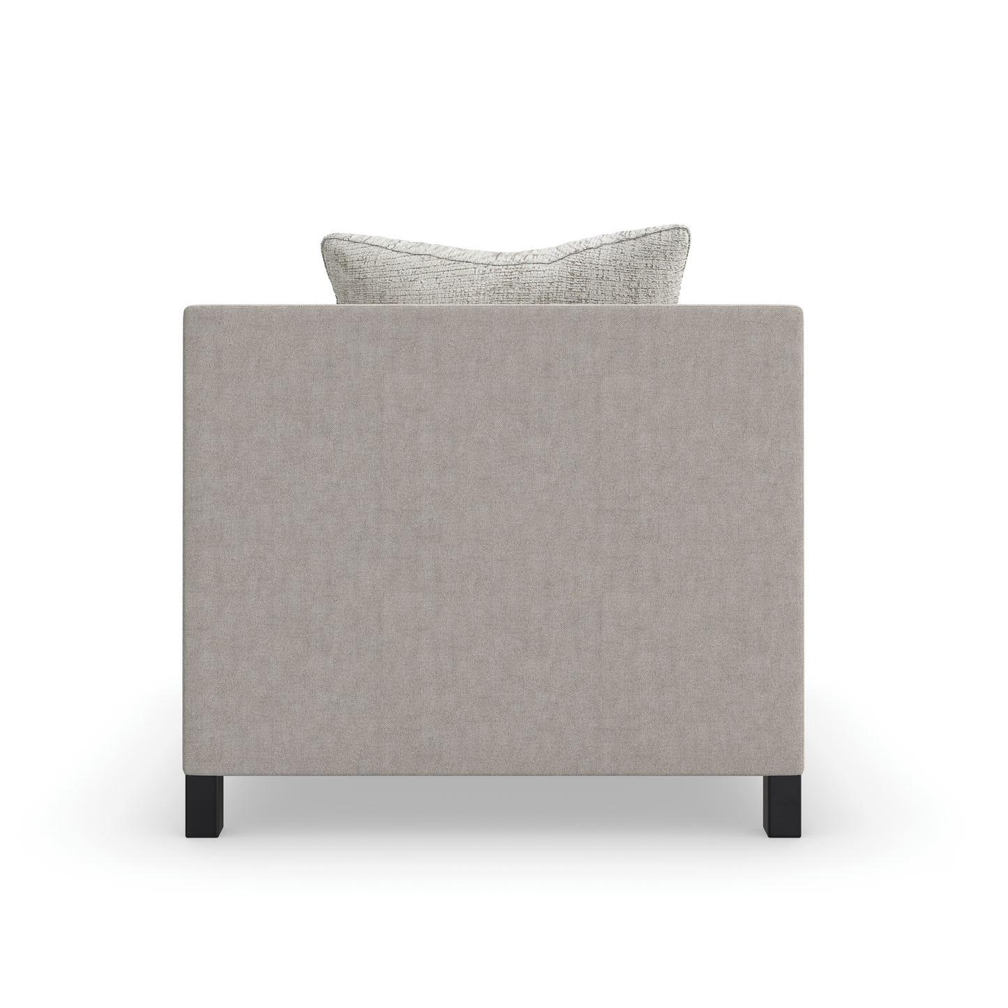 Tuxedo Armless Chair