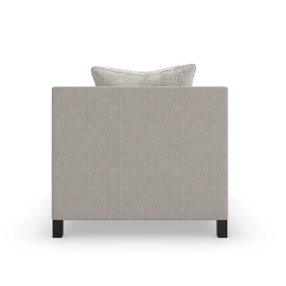 Tuxedo Armless Chair