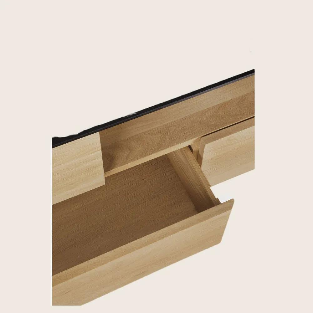 Oak Blackbird Media Cabinet