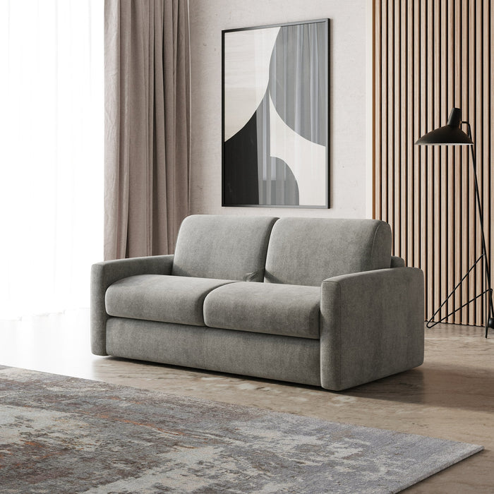Revers - Italian Modern Grey Fabric 55" Sofa Bed