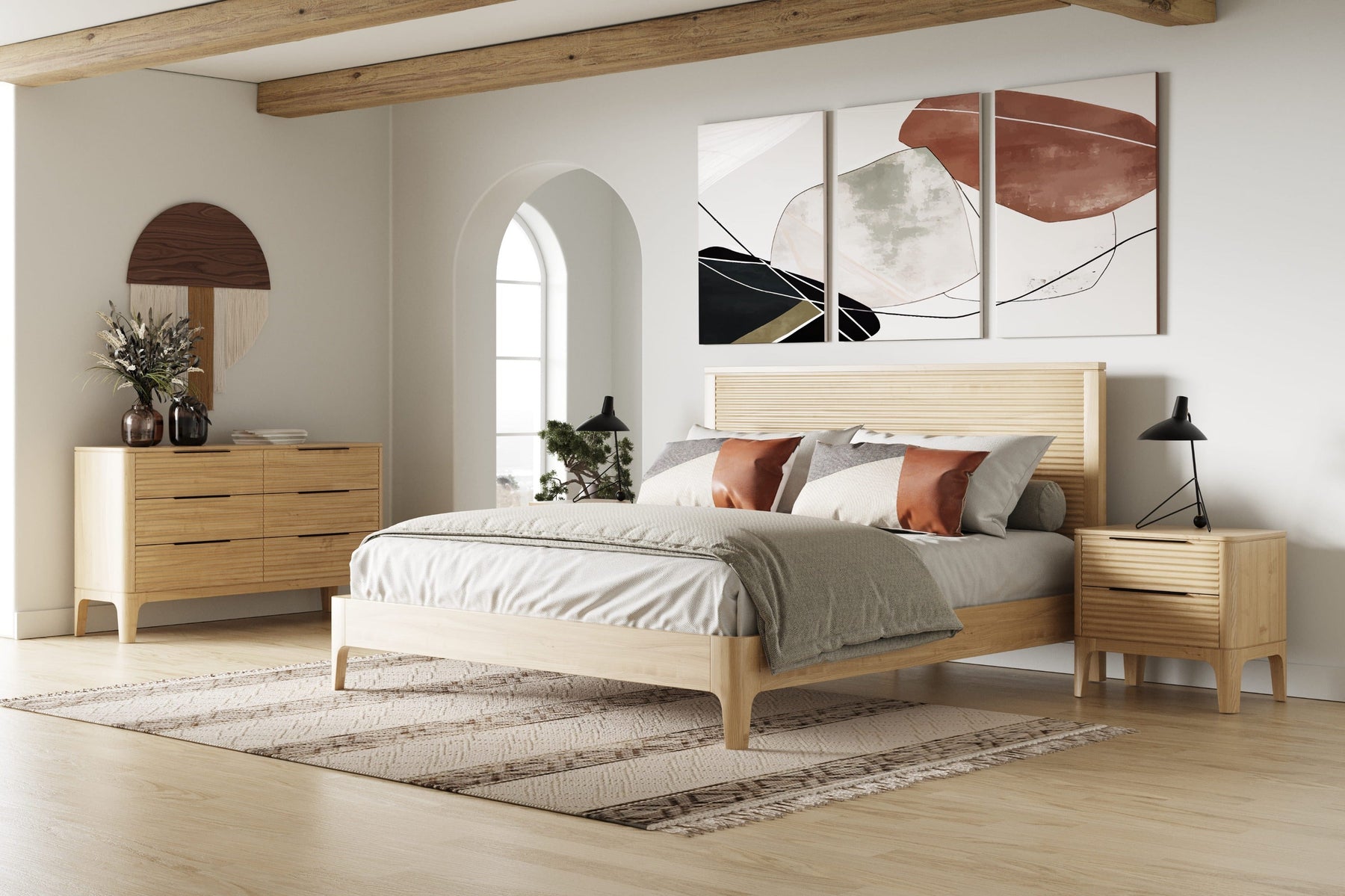 Seattle - Modern Natural Oak Dresser