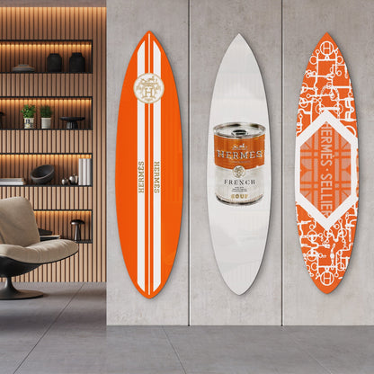 Soup du Chic | Surfboard Gallery Wall