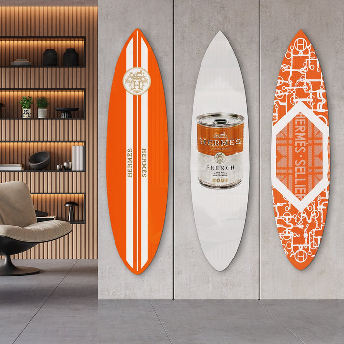 Soup du Chic | Surfboard Gallery Wall