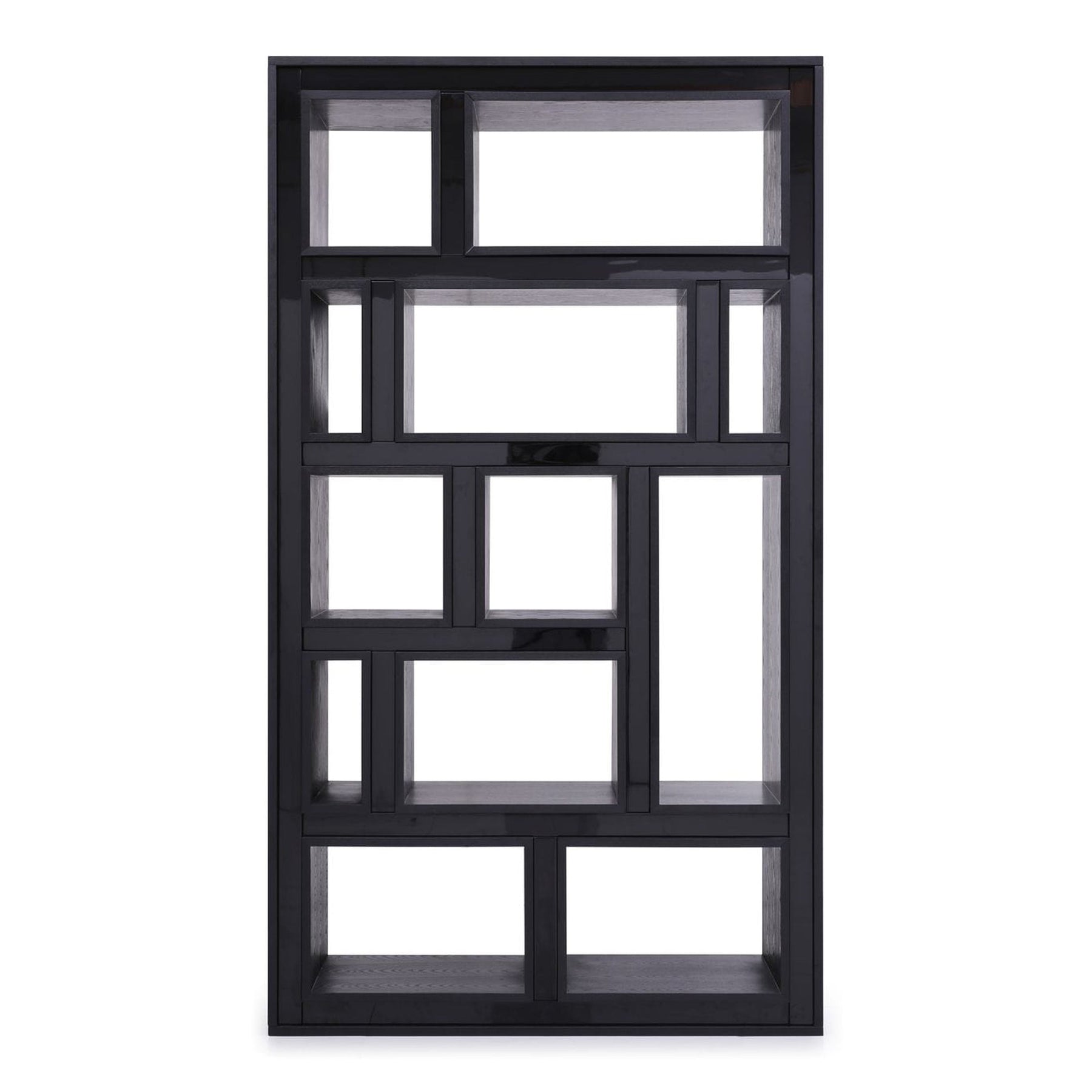 Suffolk - Contemporary Black Ash Bookcase
