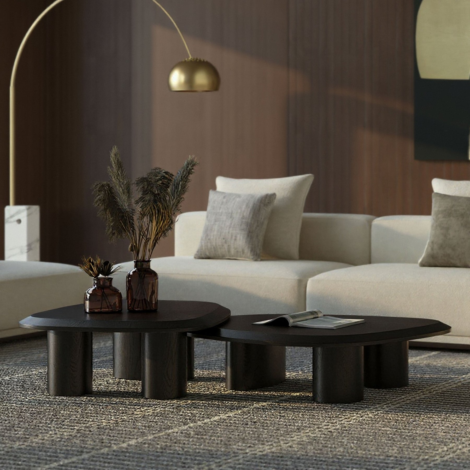 Summit - Modern Ash Coffee Table Set