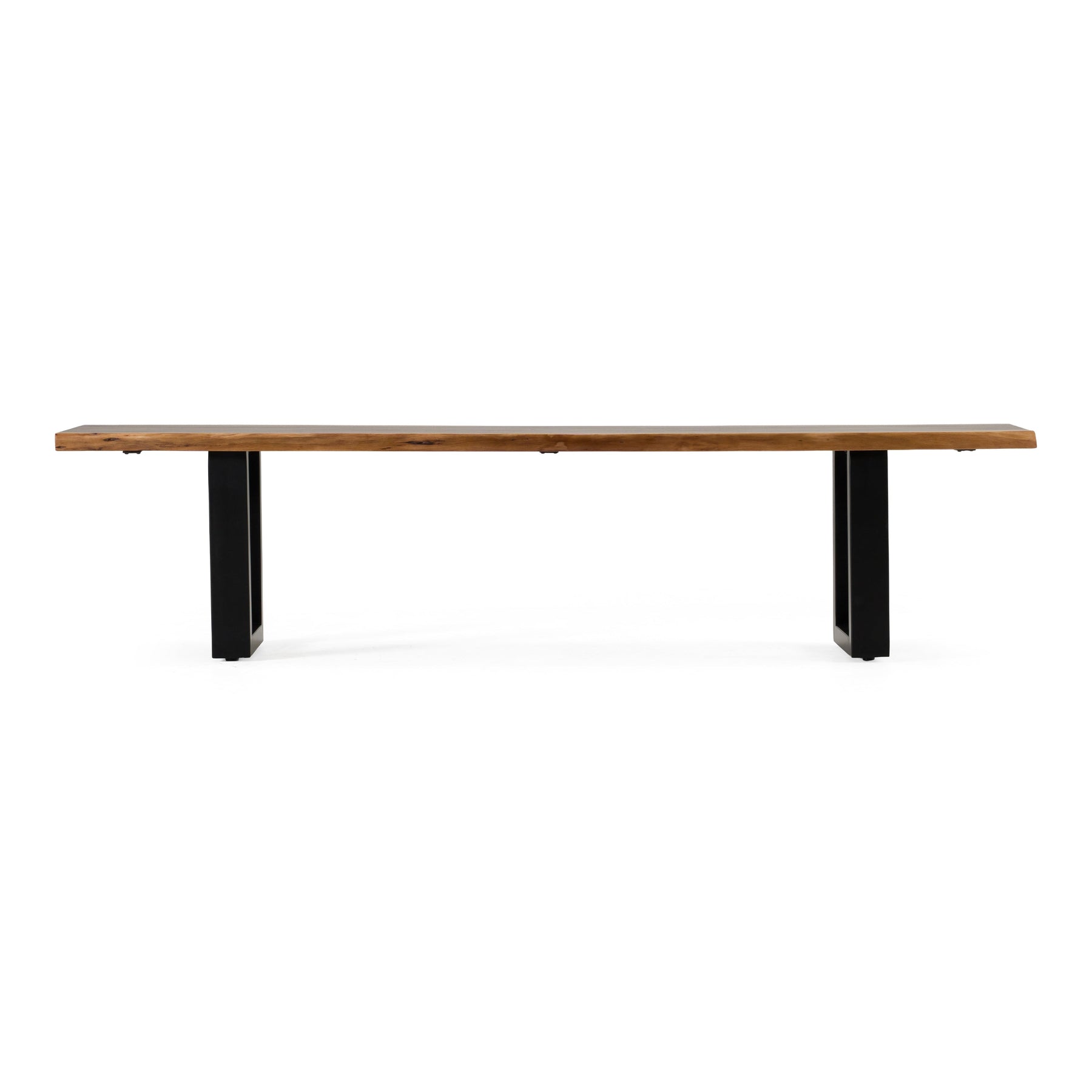 Taylor Modern Live Edge Wood Small 79" Dining Bench