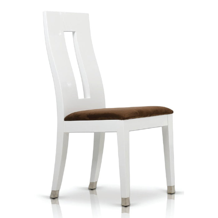 Thor Modern White Glossy Dining Chair
