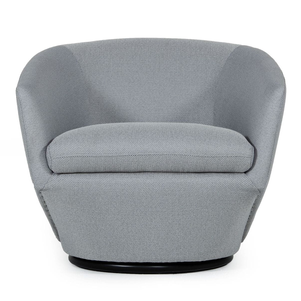 Tyson - Modern Grey Fabric Accent Chair
