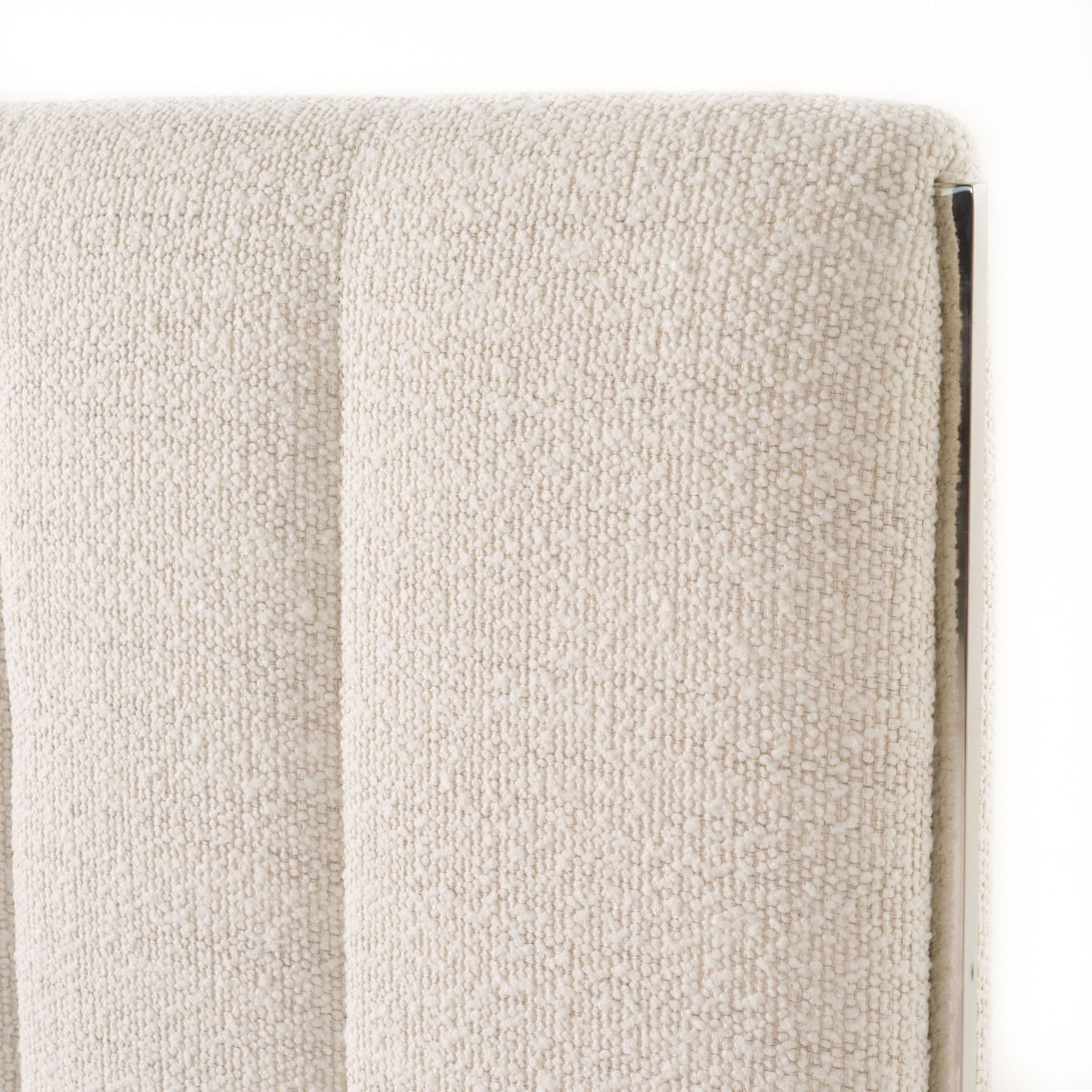 Valhalla Bed | Contemporary White Fabric Bed