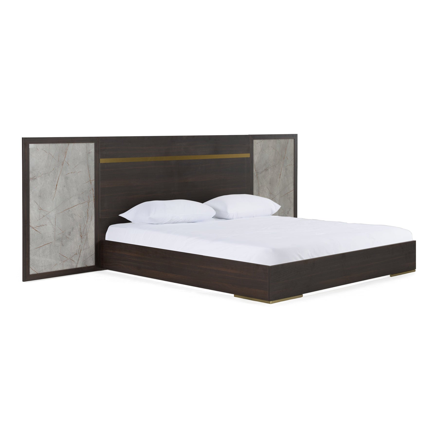 Velondra - Modern Eucalypto + Marble Bedroom Set