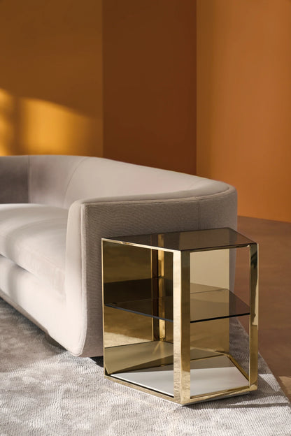 Refraction End Table