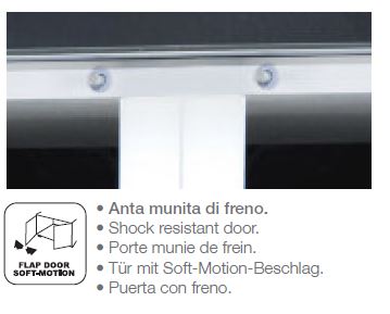 VR275 Verona White TV Entertainment System Made In Italy