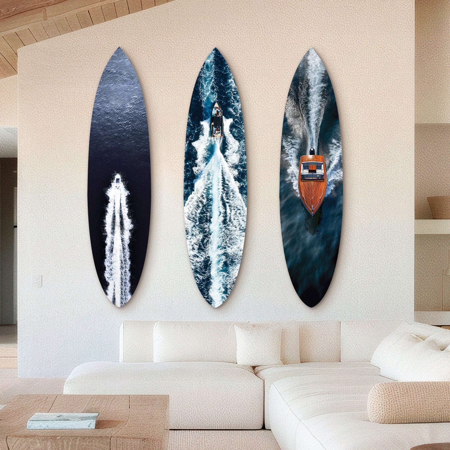 Wake Theory | Surfboard Gallery Wall