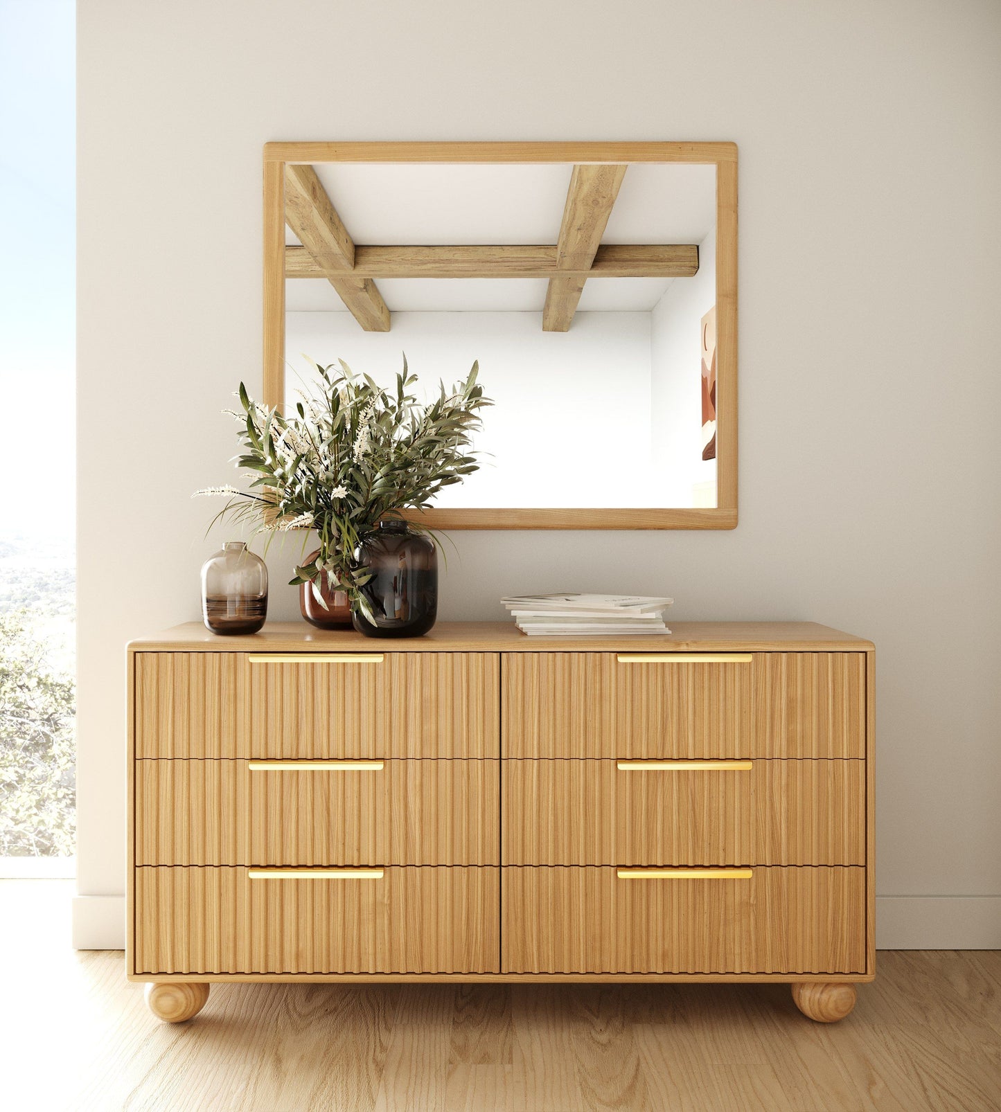 Winters - Modern Natural Oak Dresser